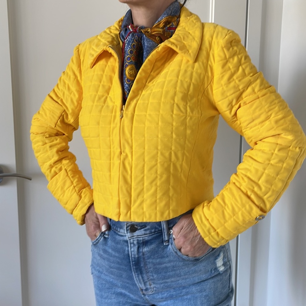 Chanel vintage crop jacket